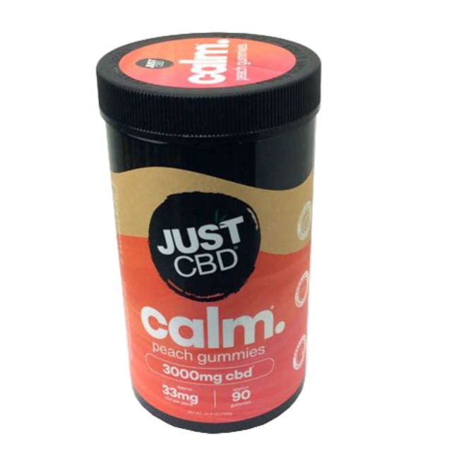 JUST CBD Sugar-Free Calm Gummies 3000mg