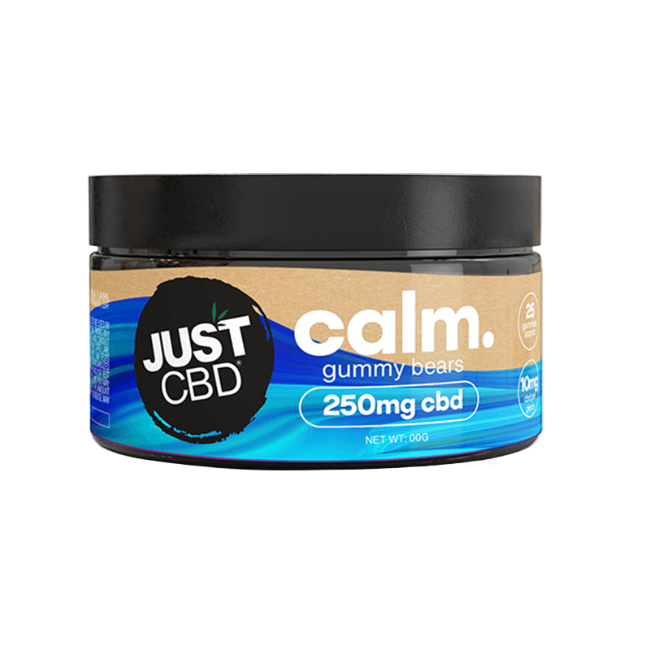 JUST CBD Sugar Free Calm Gummies 250MG