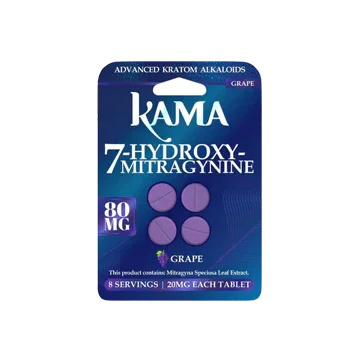 KAMA 7OH Grape Chewable Tabs - 20mg