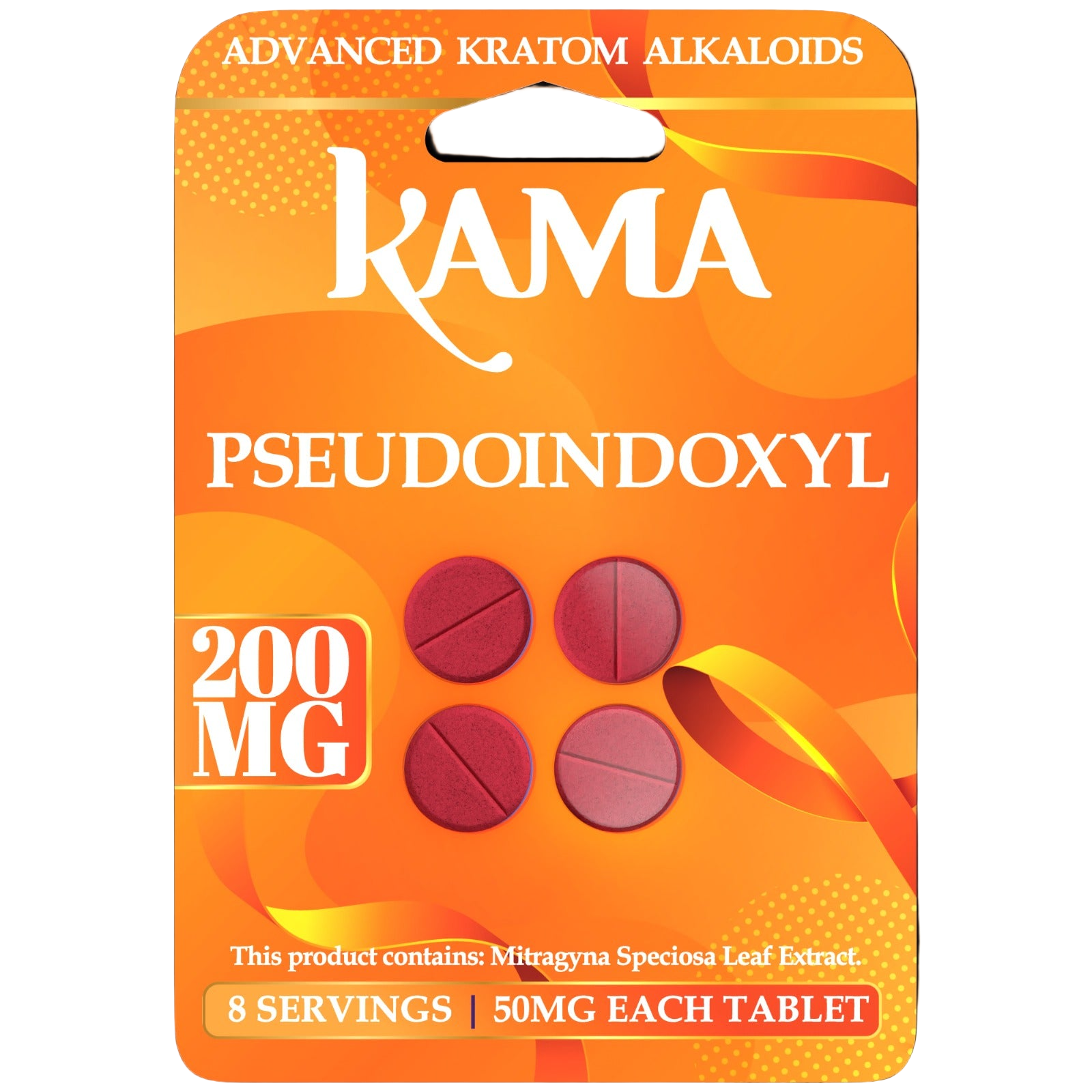 KAMA Pseudoindoxyl Chewable Tablets 4ct