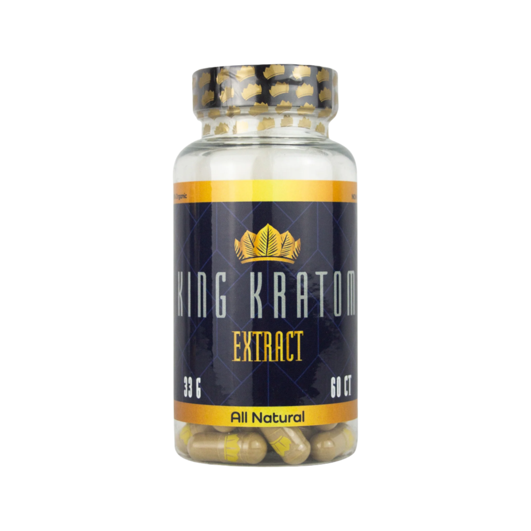 KING Kratom Capsules - 60 Count Extract