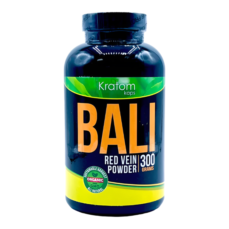 Kratom Kaps Powder 300g - Bali Red Vein