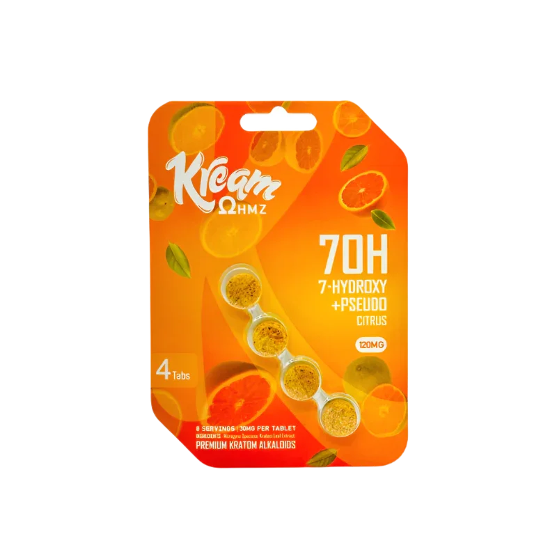 Kream Citrus Chewable Tabs with 7-OH