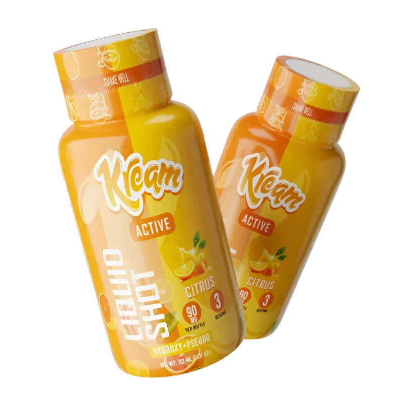 Kream 7-Hydroxy Liquid Shot with Citrus Flavor