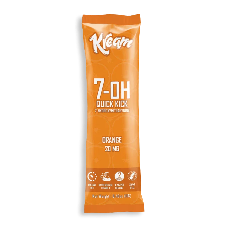 Kream Kratom Quick Kick Orange Powder 20mg