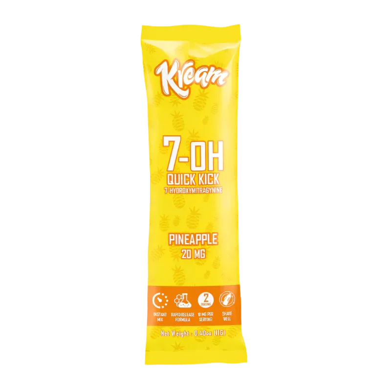 Kream Kratom Quick Kick Pineapple Powder