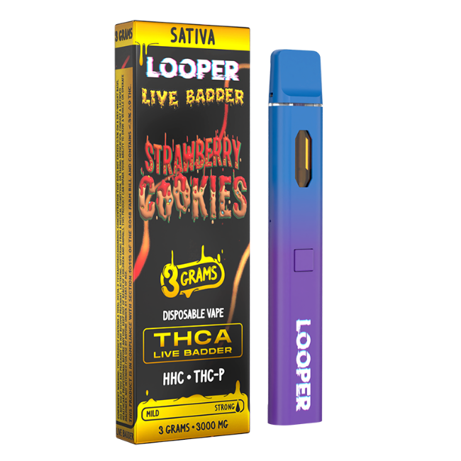 LOOPER Live Badder THC-A Disposable Vape