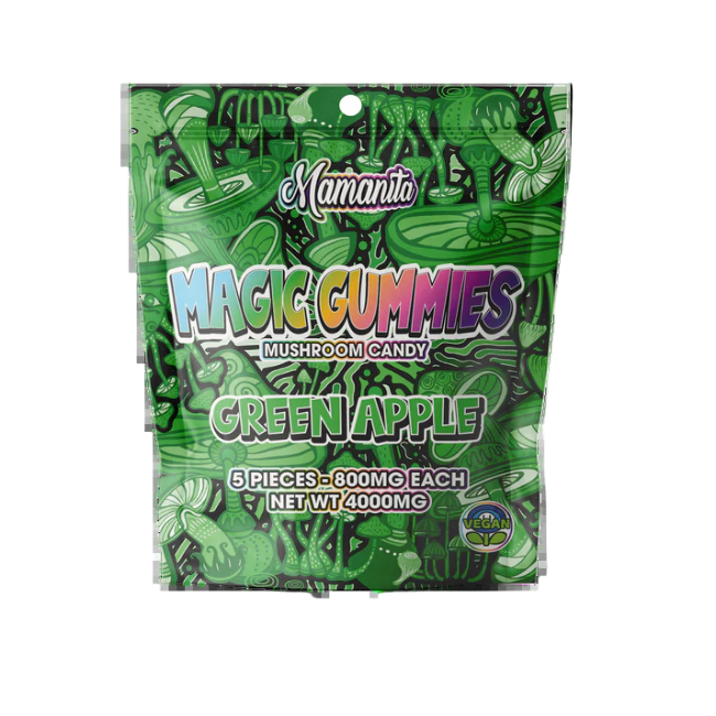 Mamanita Green Apple Magic Gummies