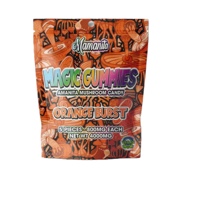 Mamanita Orange Burst Magic Gummies - 10pcs