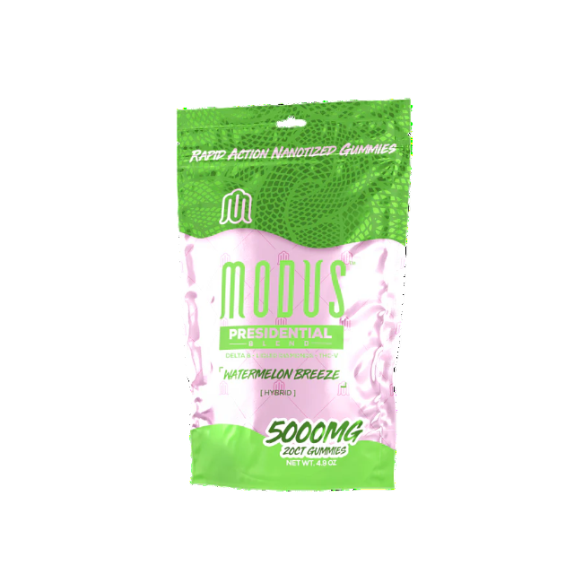 Modus 5000mg Watermelon Gummies Hybrid