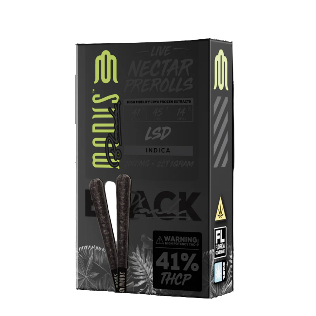 Modus Black Live Nectar Indica Pre-Rolls 2ct