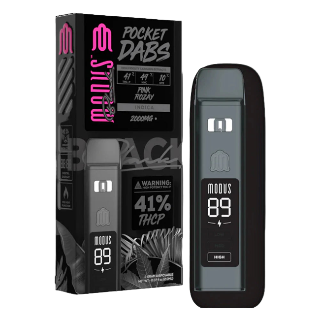 Modus Black Pink Rozay Indica Vape
