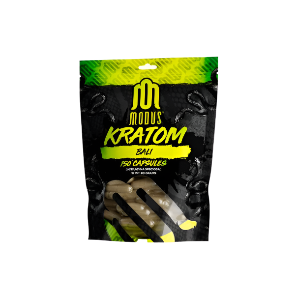 MODUS Bali Kratom Capsules - 150 Count