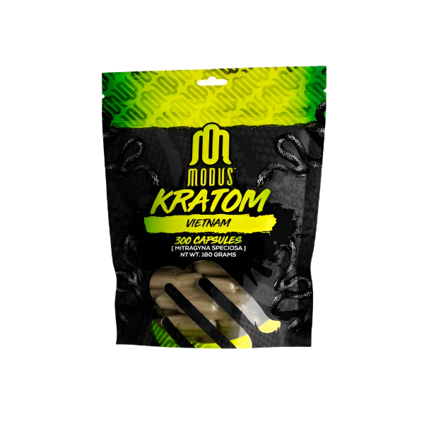 MODUS Vietnamese Kratom Capsules - 300 Count