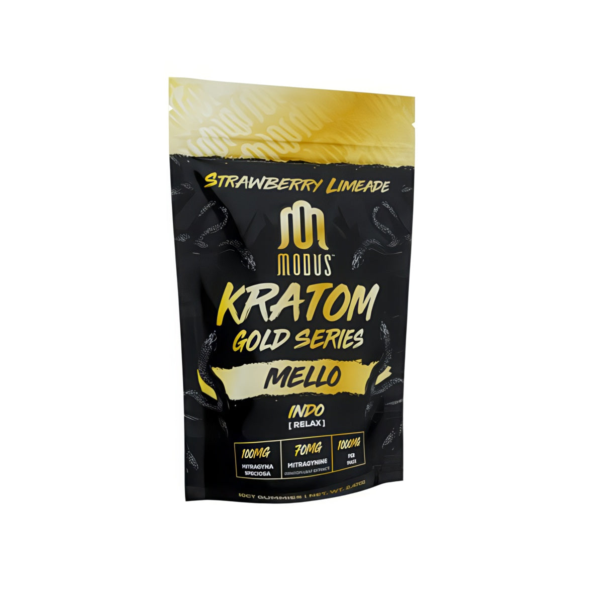 MODUS Kratom Gold Gummies 1000mg - Strawberry Limeade