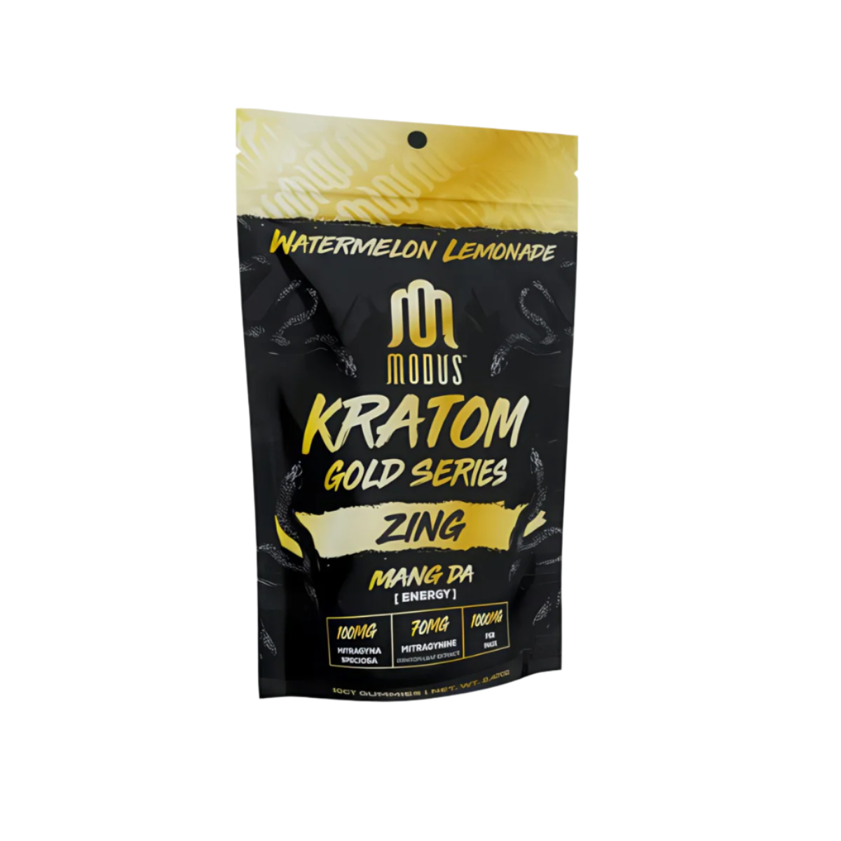 MODUS Gold Series Kratom Gummies 1000mg