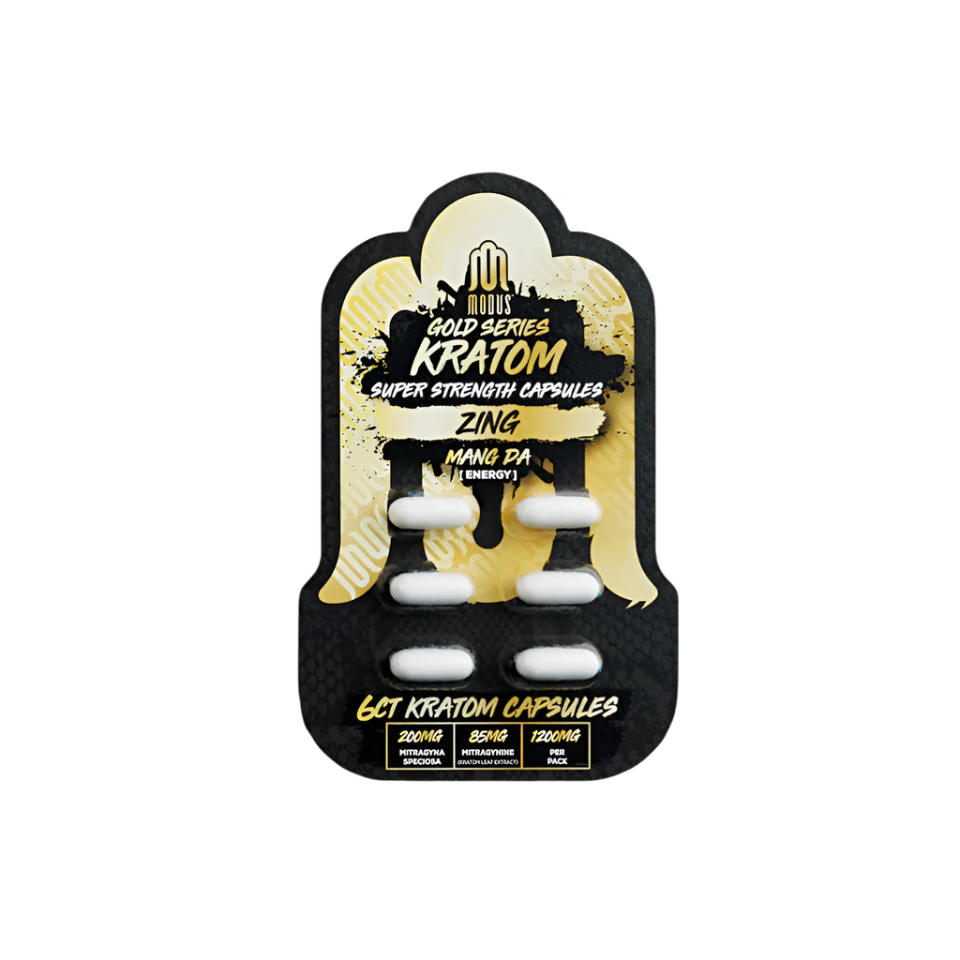 MODUS Gold Series Super Strength Kratom Capsules
