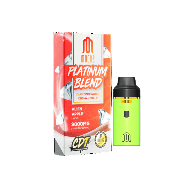Modus Platinum Apple Sativa Disposable Vape