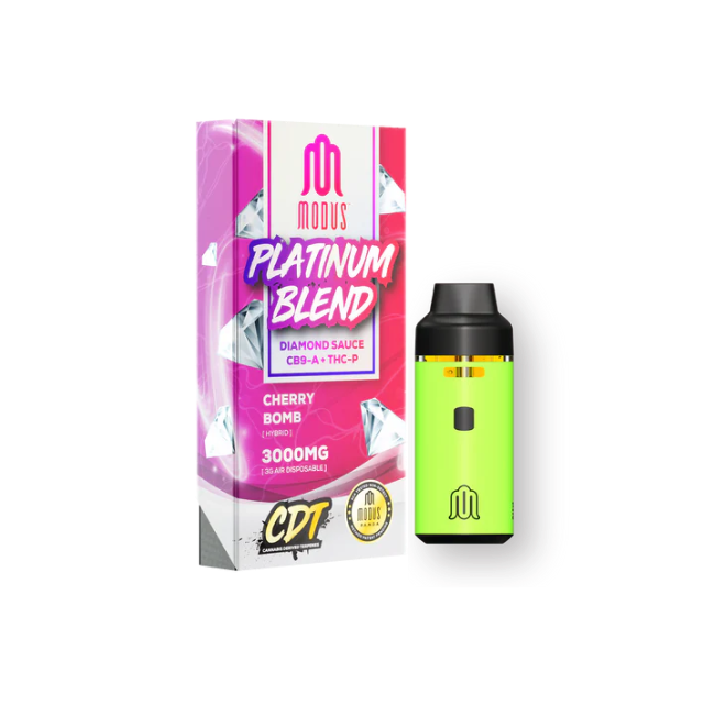 Modus Platinum Blend Cherry Bomb Disposable Vape
