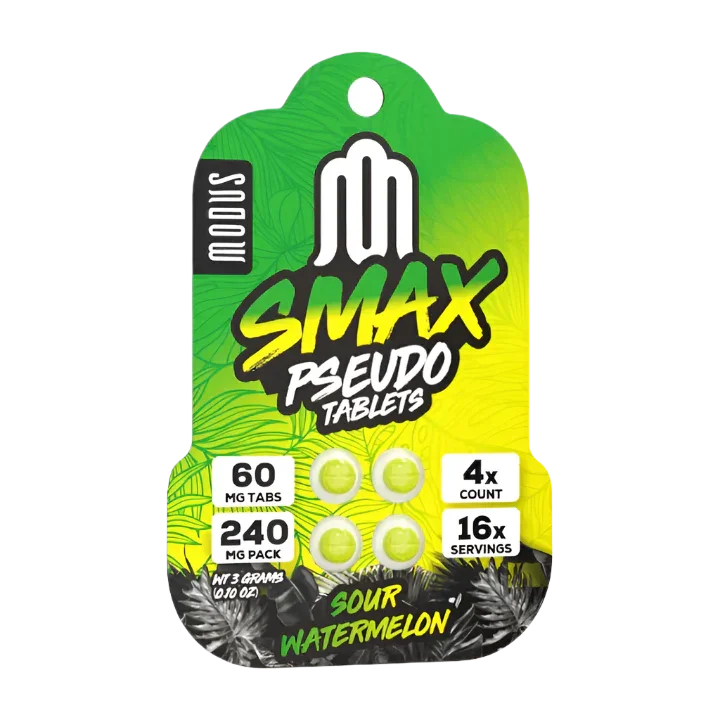 Modus Smax Sour Watermelon Tablets - 60mg