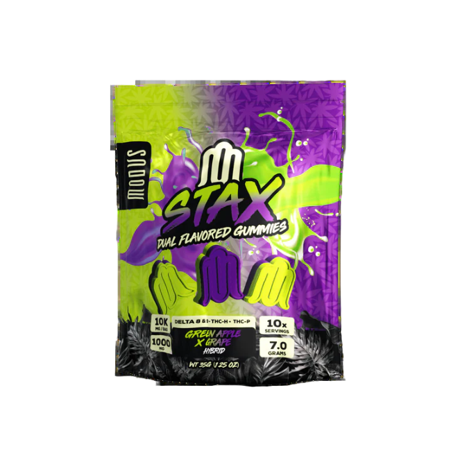 Modus Stax Dual-Flavored THC Gummies