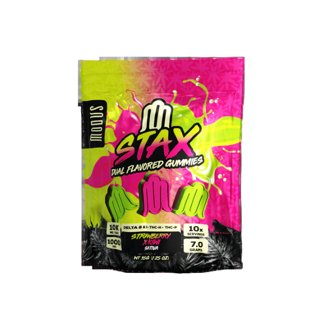 Modus Stax Strawberry Kiwi Delta 8 Gummies