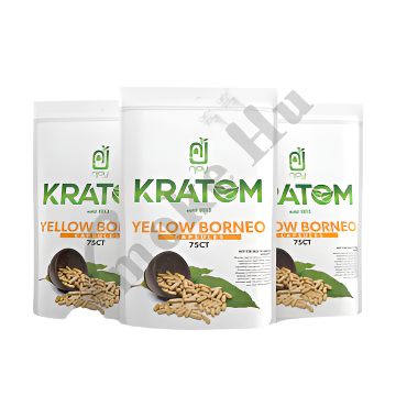 NJOY Borneo Yellow Vein Kratom Capsules