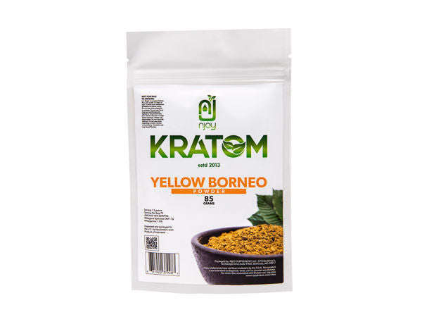 NJOY Borneo Yellow Vein Kratom Powder 30g