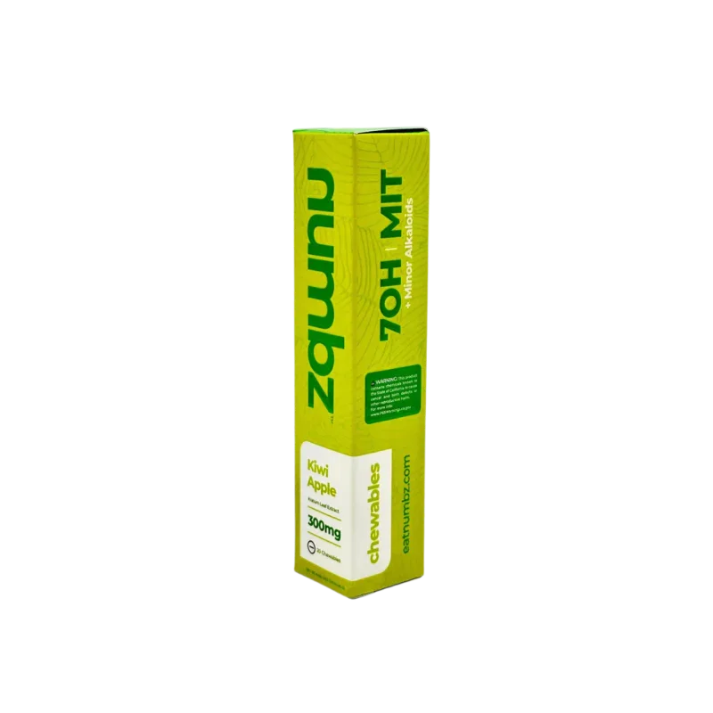 Numbz Kiwi Apple Kratom Tablets - 20 Count