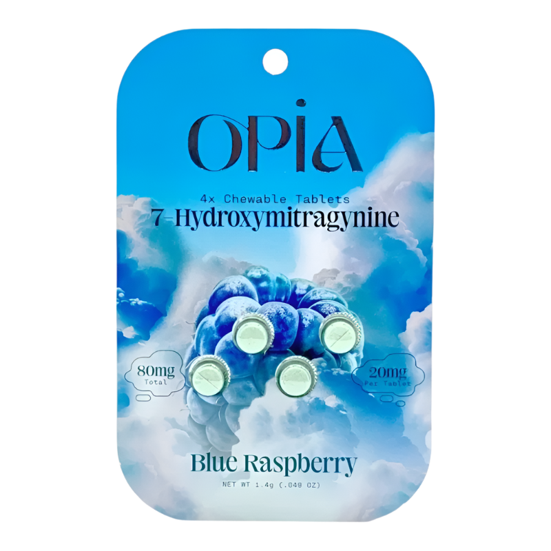 OPIA Blue Raspberry Chewable Tabs 20mg