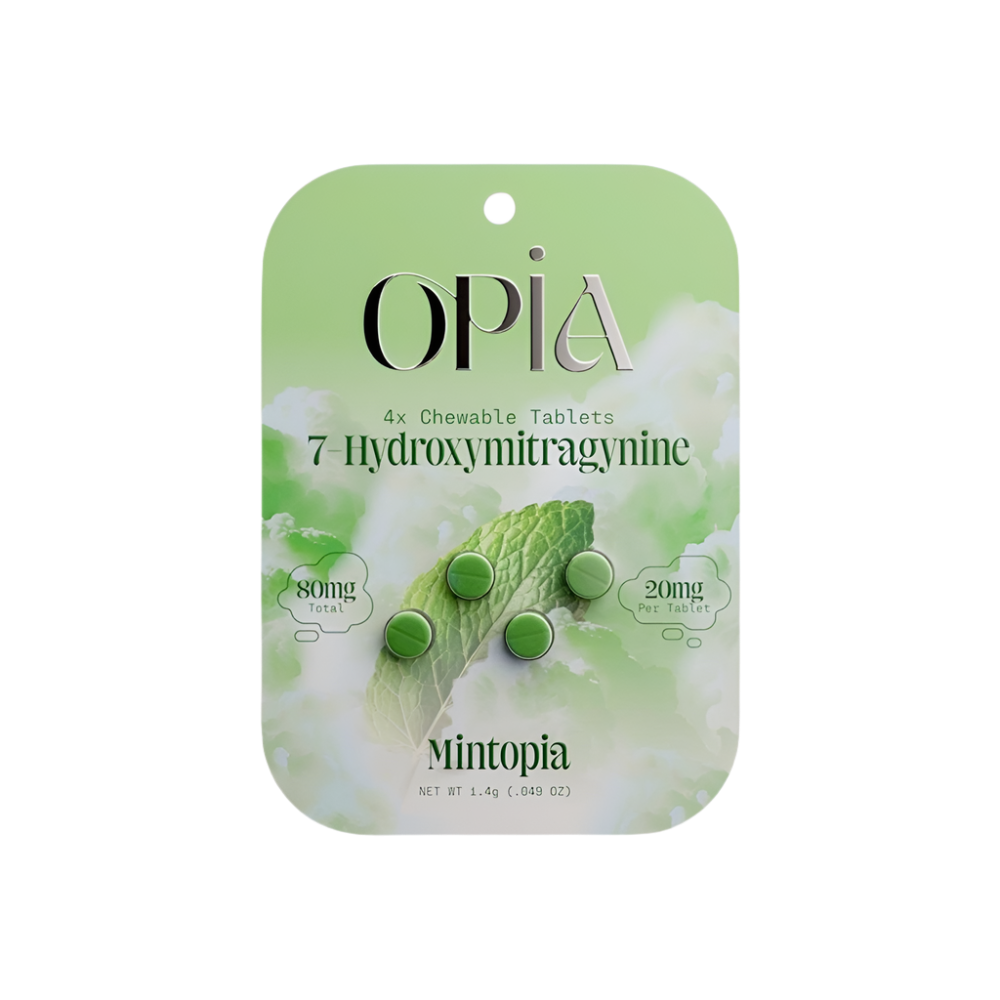 OPIA Mintopia Chewable Tabs with 20mg 7OH