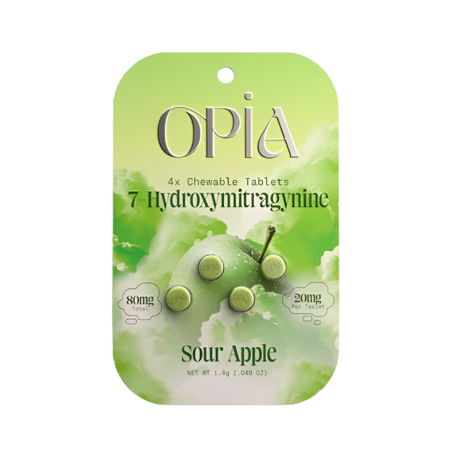 OPIA Sour Apple Chewable Tablets - 20mg