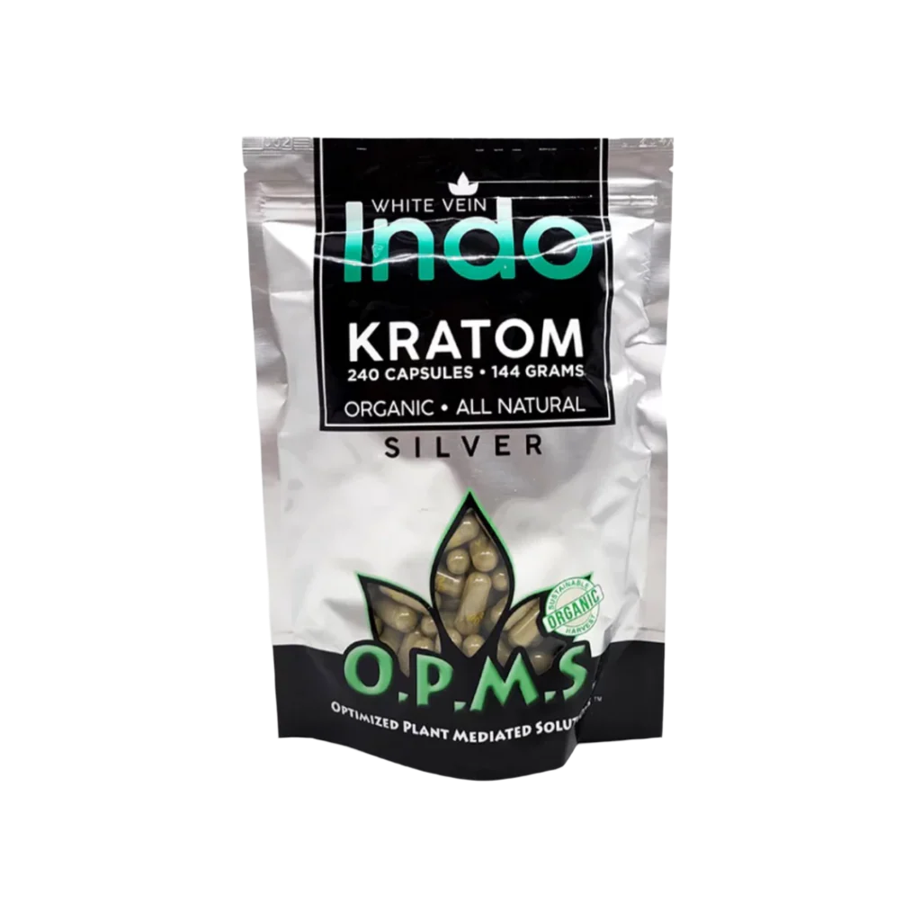 O.P.M.S. Silver Indo White Vein Kratom