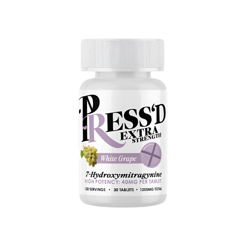 Press'D Extra Strength White Grape Tablets