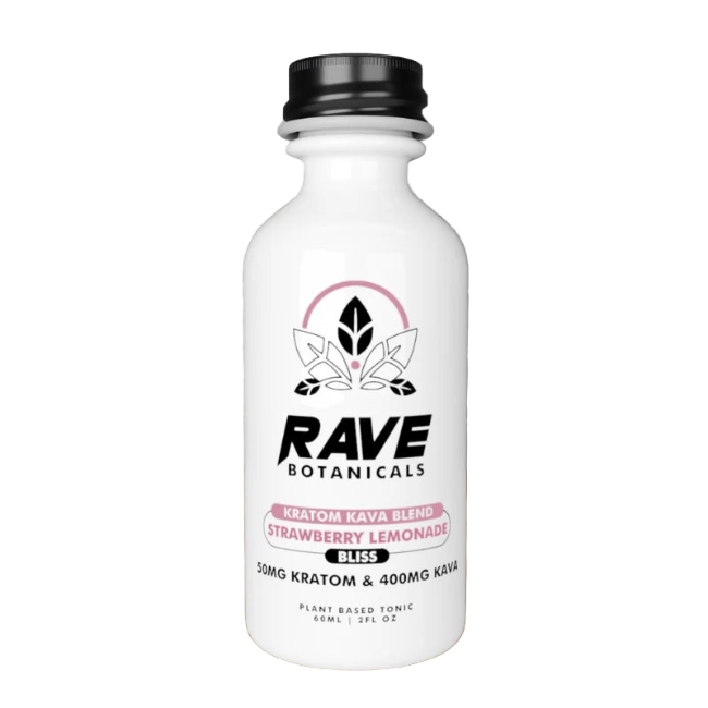 RAVE Botanicals Strawberry Lemonade Shot
