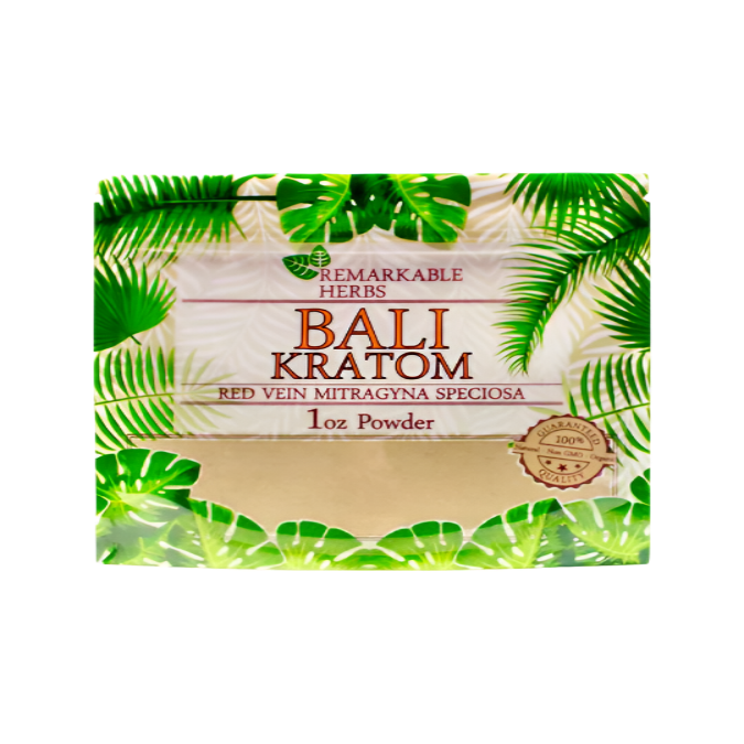 Bali Red Vein Kratom Powder 1oz