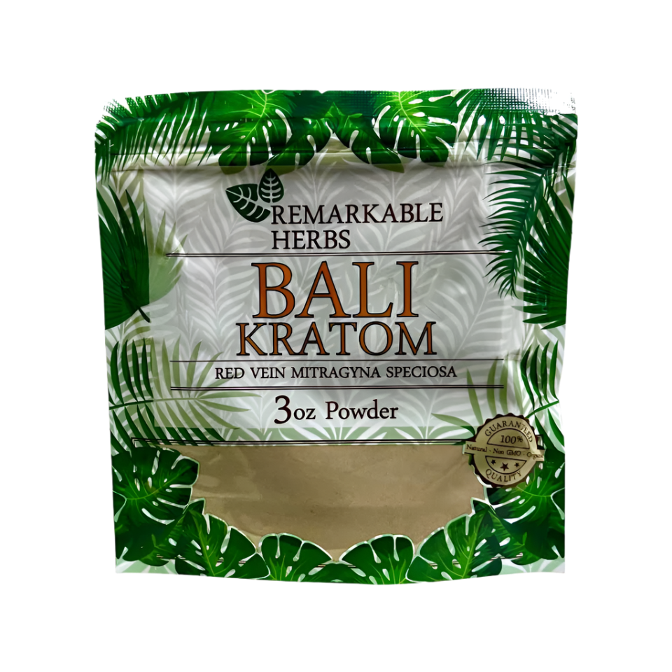 Bali Red Vein Kratom Powder - 3oz