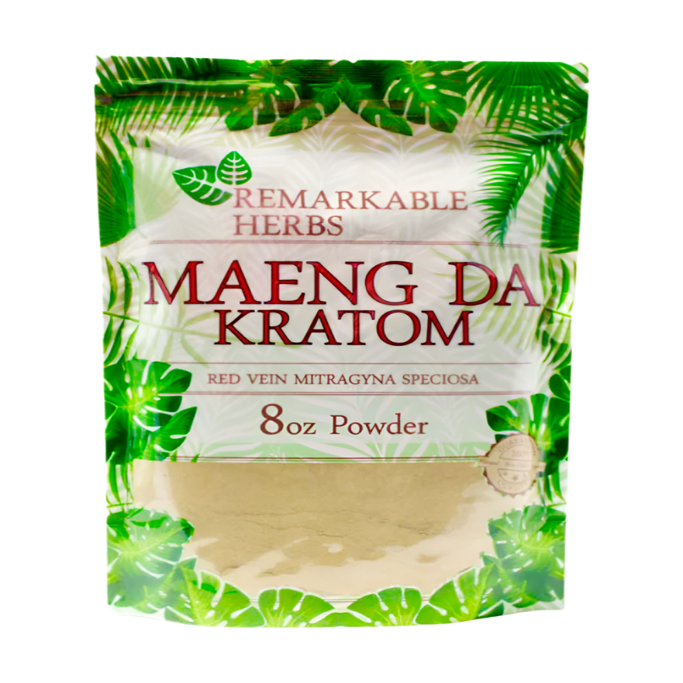 Maeng Da Red Vein Kratom Powder 8oz