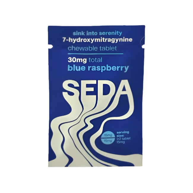 SEDA 7OH Chewable Tabs Blue Raspberry