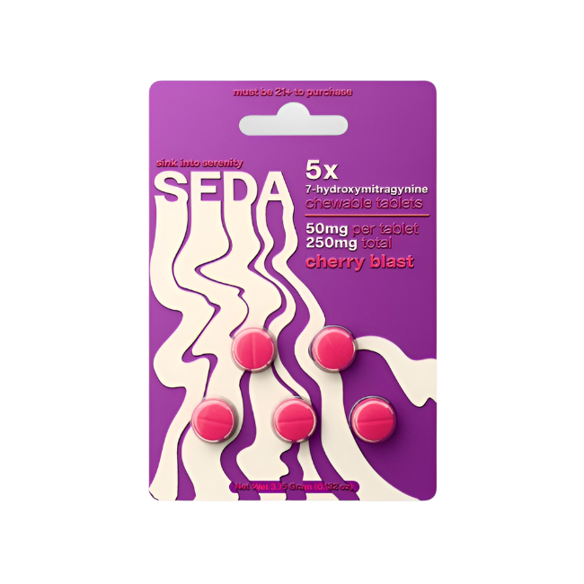 SEDA Cherry Blast Chewable Tablets - 5ct