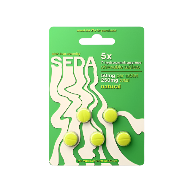 SEDA 5ct 7OH Chewable Tablets 50mg