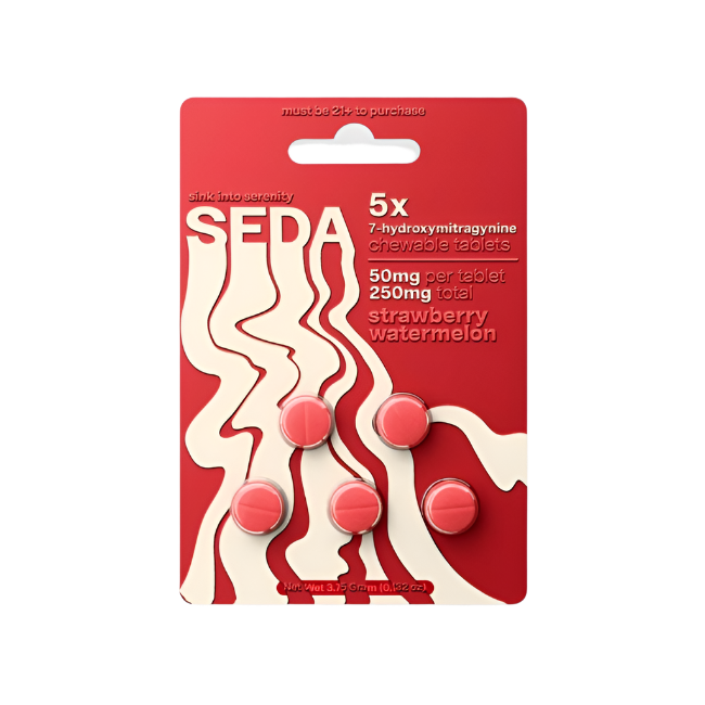 SEDA Strawberry Watermelon Chewable Tabs