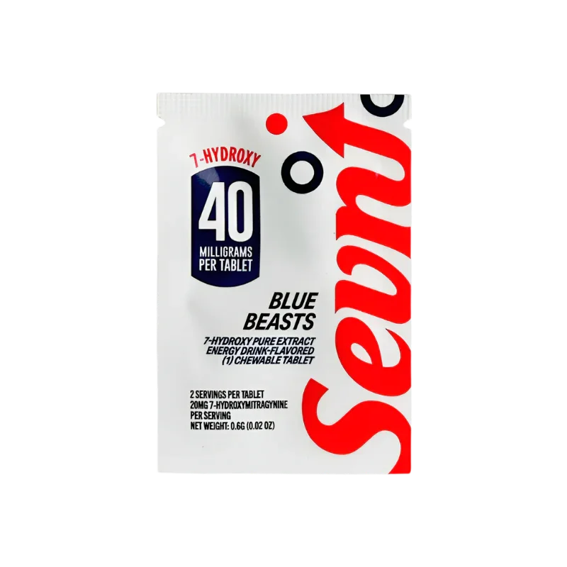 Sevn Blue Beasts Energy Drink Tablets