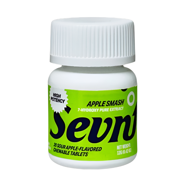 SEVN 20ct Apple Smash Chewable Tablets