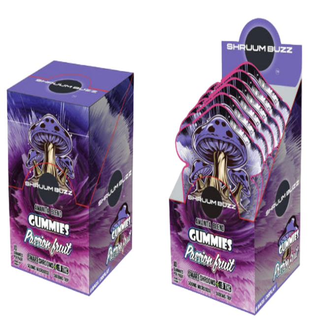 Shruumbuzz Amanita Blend Gummies - 500mg