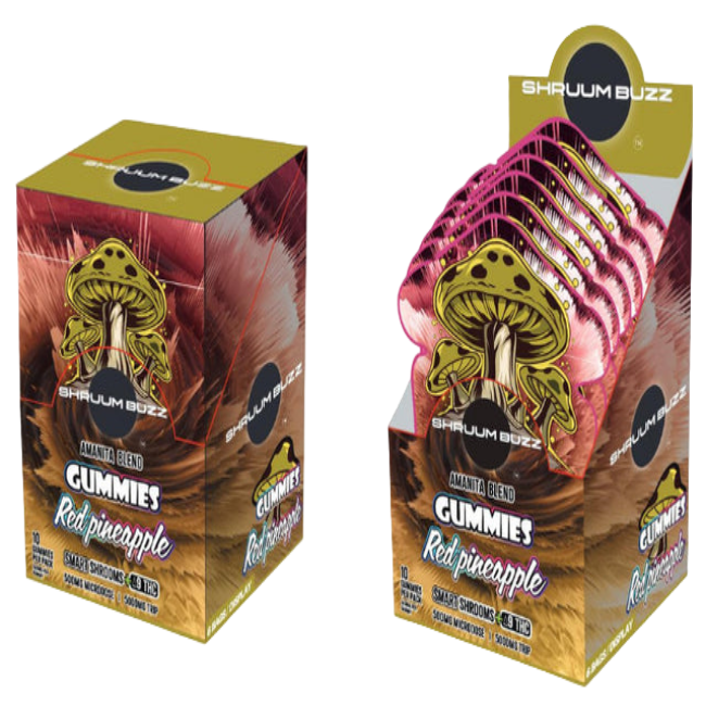 Shruumbuzz Amanita Blend Gummies 500mg