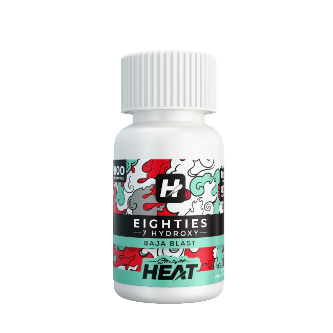 Straight Heat 7OH Eighties Tabs - 80mg