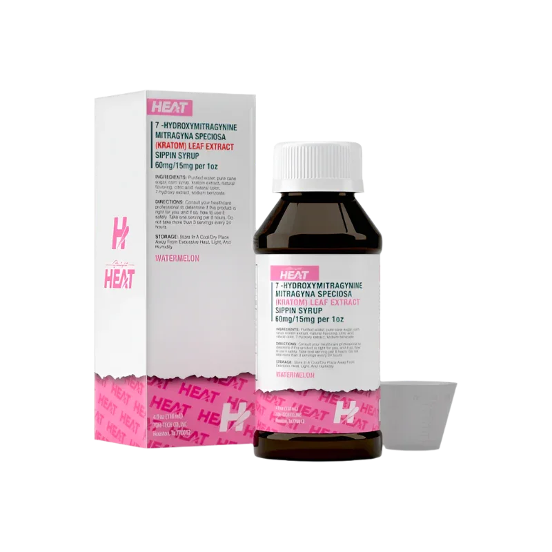 Straight Heat Watermelon Sippin Syrup 118ml