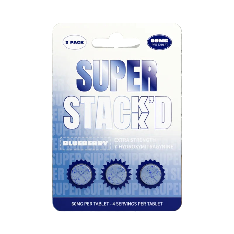 Super Stack’d 3ct 7OH Blueberry Tablets