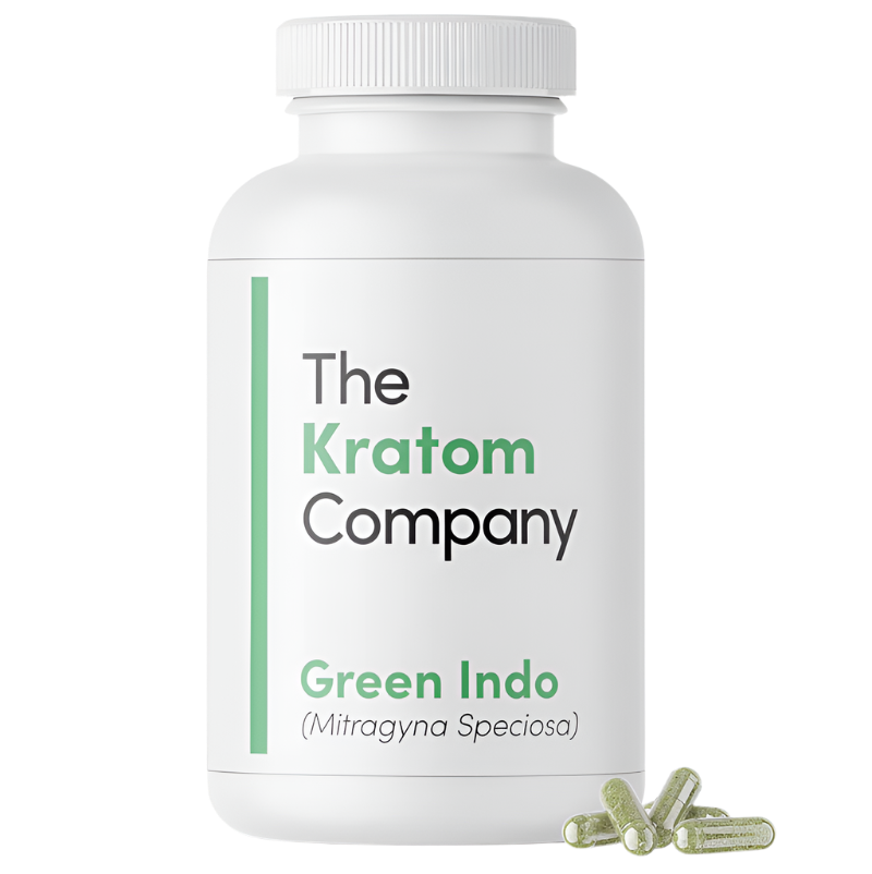 150ct Indo Green Vein Kratom Capsules